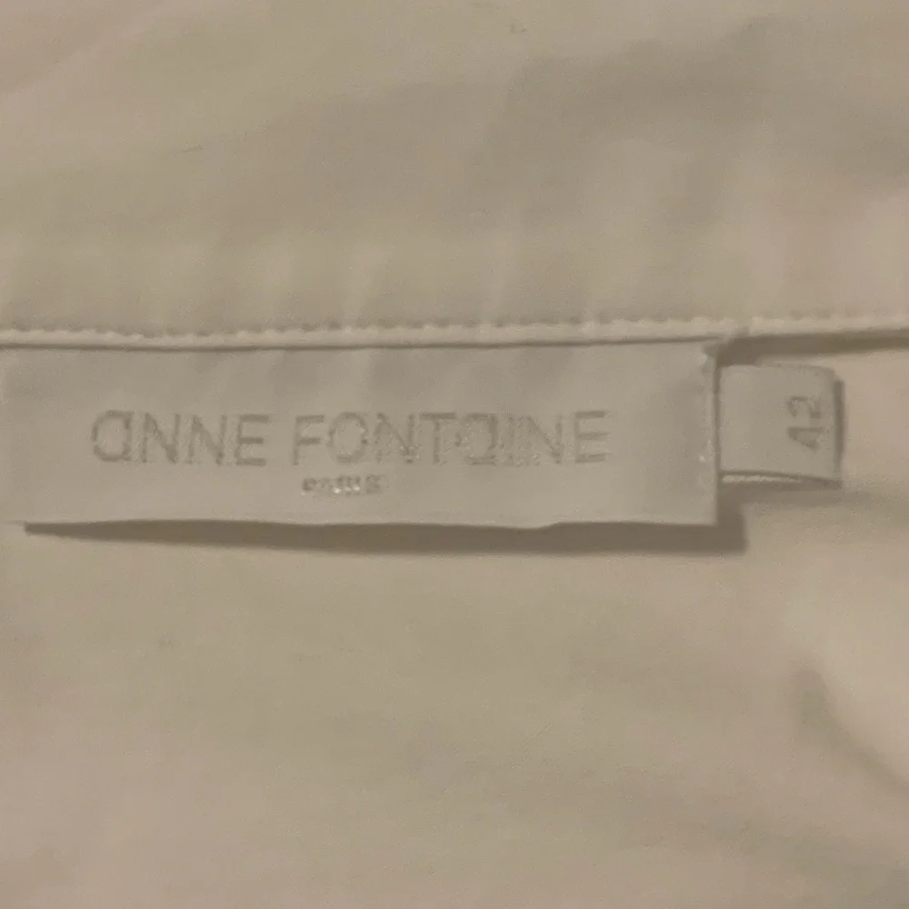 Anne Fontaine White Blouse Size M (EU 42) - Picture 3 of 3